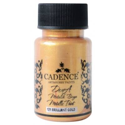 Cadence Dora Metallic Paint 50ml 121 B.Gold