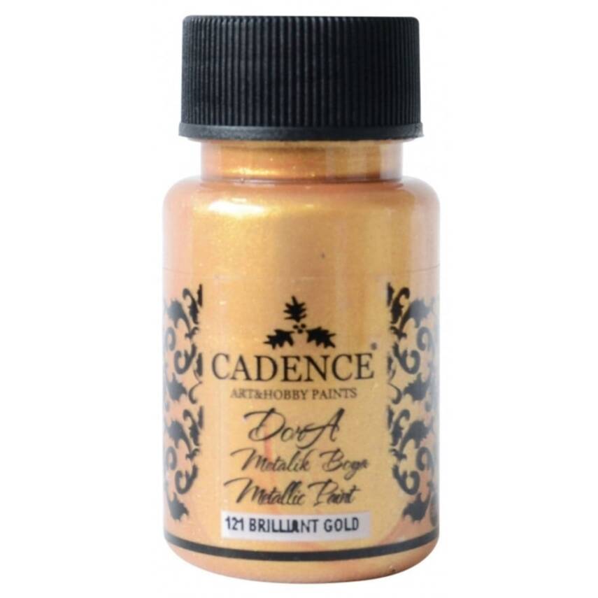Cadence Dora Metallic Paint 50ml 121 B.Gold - 1