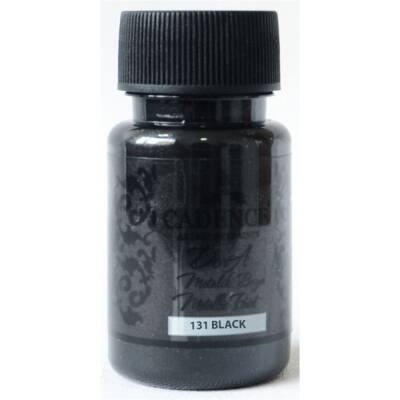 Cadence Dora Metallic Paint 50ml 131 Black