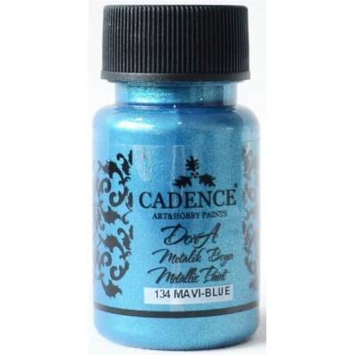 Cadence Dora Metallic Paint 50ml 134 Blue
