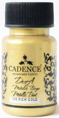 Cadence Dora Metallic Paint 50ml 136 R. Gold