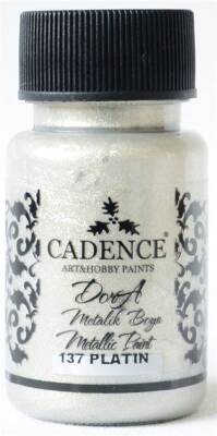 Cadence Dora Metallic Paint 50ml 137 Platinum