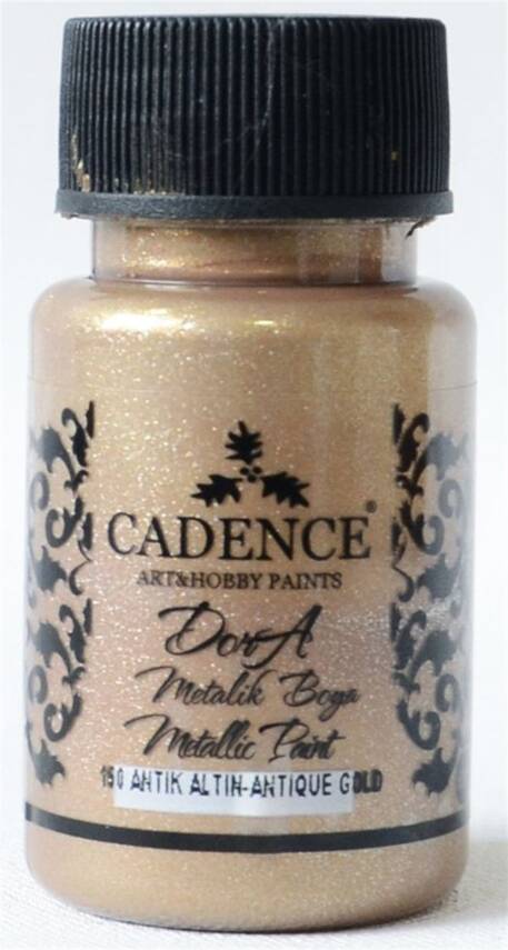 Cadence Dora Metallic Paint 50ml 150 Antique Gold - 2