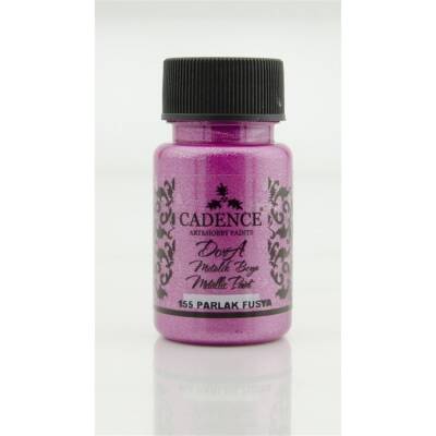 Cadence Dora Metallic Paint 50ml 155 GLOSSY FUCHSIA