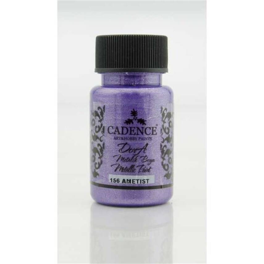 Cadence Dora Metallic Paint 50ml 156 Amethyst - 1