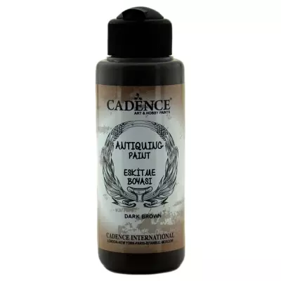 Cadence Eskitme Boyası 120 ml Koyu Kahve 300