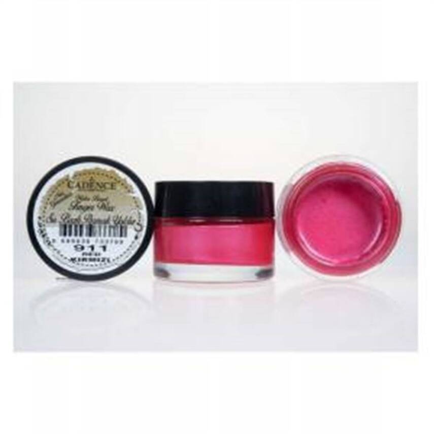 Cadence Finger Glitter Paint 20 ml - Red 911 - 1
