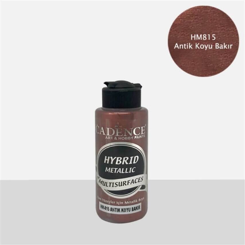 Cadence Hybrid Multisurface Acrylic Paint 120 ml Antique Dark Copper - 1