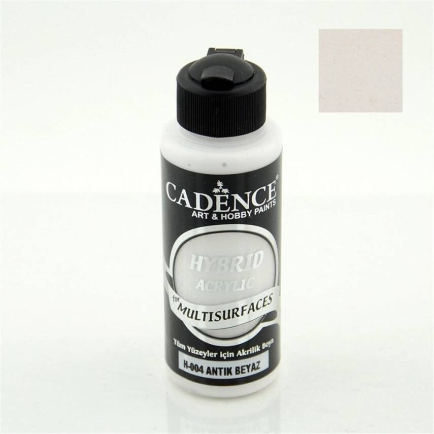 Cadence Hybrid Multisurface Acrylic Paint 120 ml H004 Antique White - 1