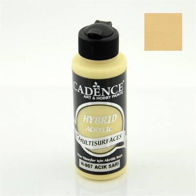 Cadence Hybrid Multisurface Acrylic Paint 120 ml H007 Light Yellow