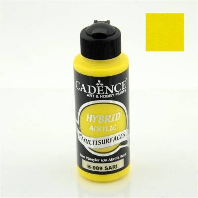 Cadence Hybrid Multisurface Acrylic Paint 120 ml H009 Yellow