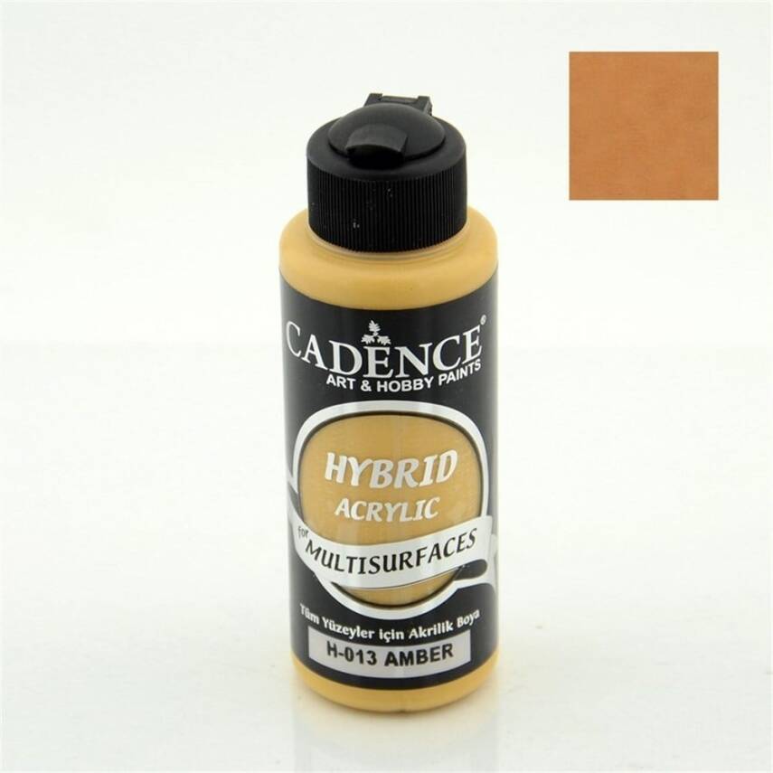 Cadence Hybrid Multisurface Acrylic Paint 120 ml H013 Amber - 1