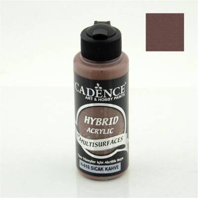 Cadence Hybrid Multisurface Acrylic Paint 120 ml H016 Hot Brown