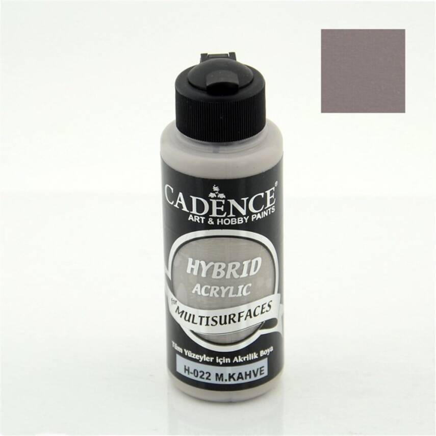 Cadence Hybrid Multisurface Acrylic Paint 120 ml H022 M. Brown - 1