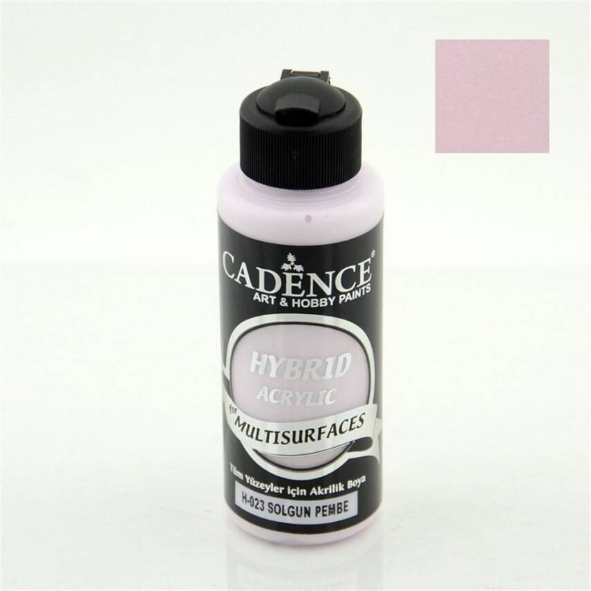 Cadence Hybrid Multisurface Acrylic Paint 120 ml H023 Pale Pink - 1