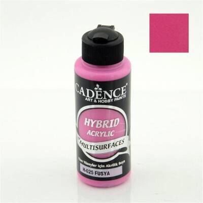 Cadence Hybrid Multisurface Acrylic Paint 120 ml H025 Fuchsia