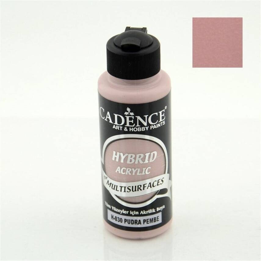 Cadence Hybrid Multisurface Acrylic Paint 120 ml H030 Powder Pink - 1