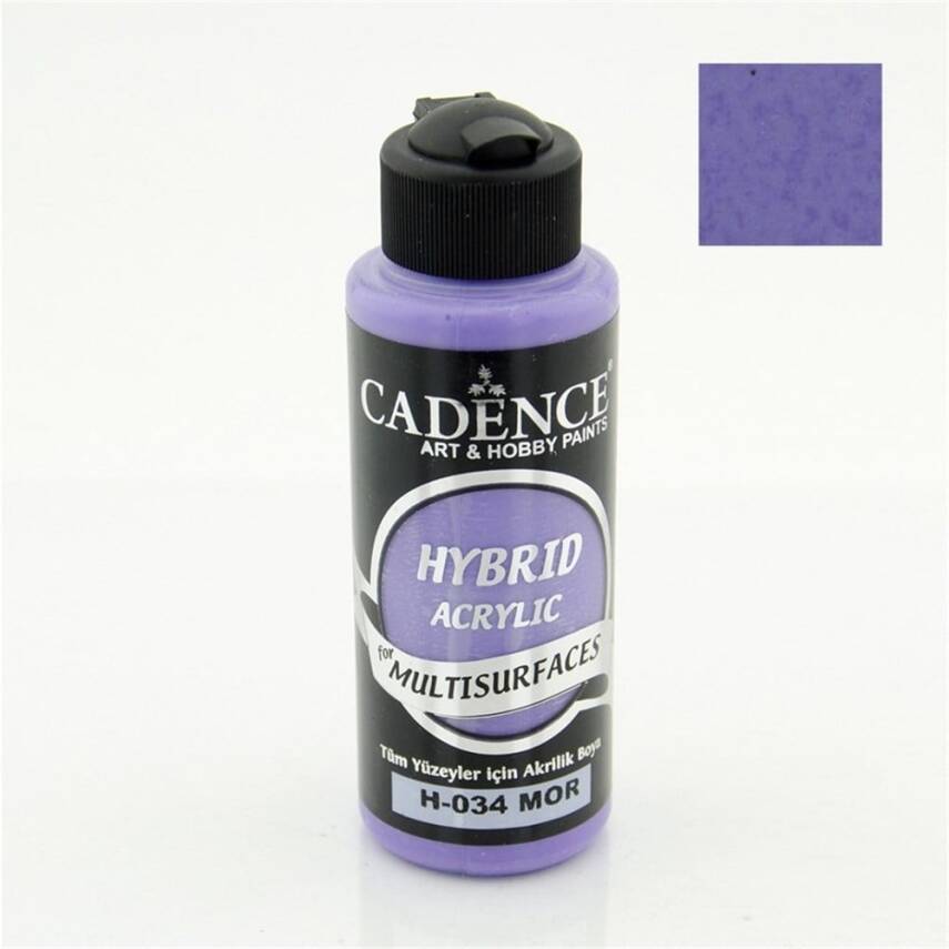Cadence Hybrid Multisurface Acrylic Paint 120 ml H034 Purple - 1
