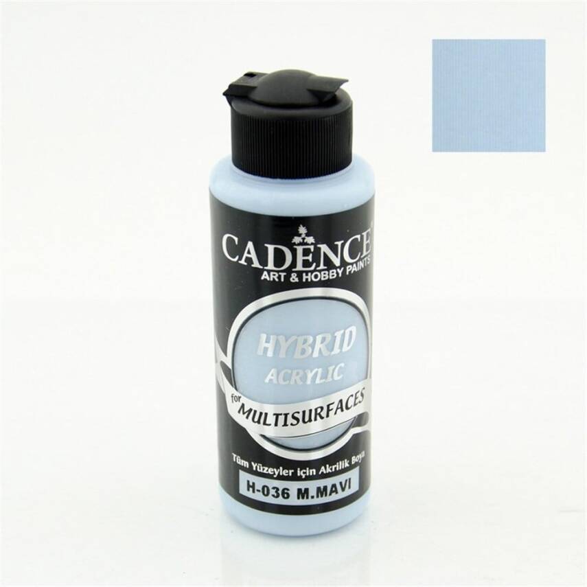 Cadence Hybrid Multisurface Acrylic Paint 120 ml H036 M. Blue - 2