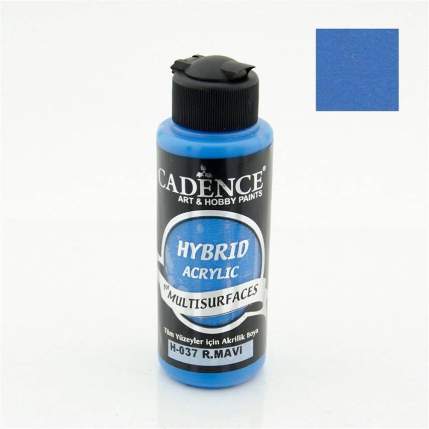 Cadence Hybrid Multisurface Acrylic Paint 120 ml H037 R. Blue - 2