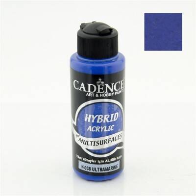 Cadence Hybrid Multisurface Acrylic Paint 120 ml H038 Ultramarine Blue