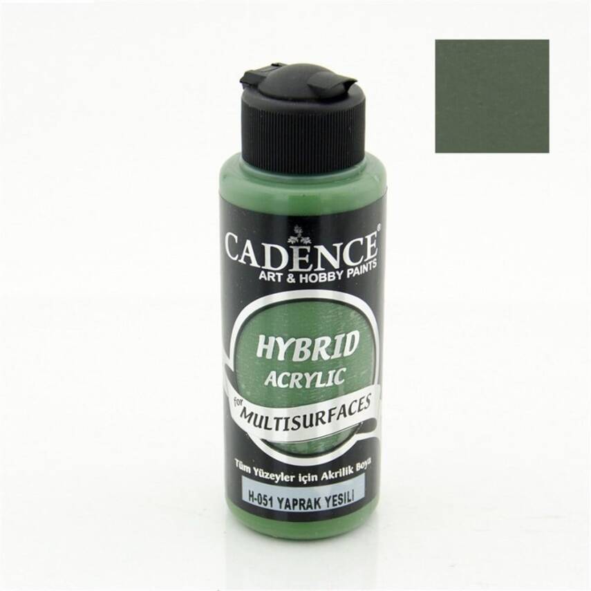 Cadence Hybrid Multisurface Acrylic Paint 120 ml H051 Leaf Green - 2