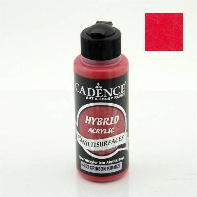 Cadence Hybrid Multisurface Acrylic Paint 120 ml H053 Crimson Red