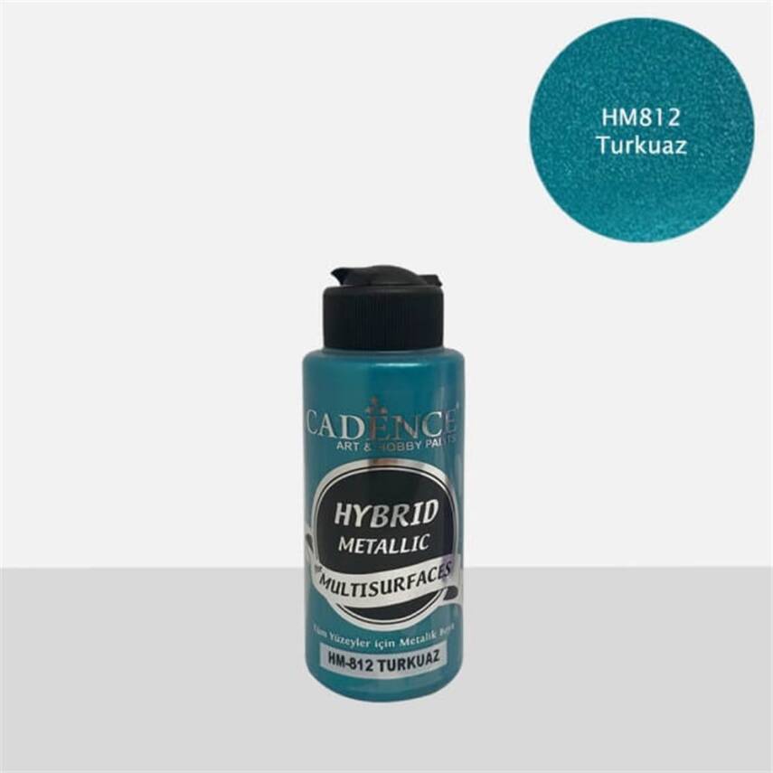 Cadence Hybrid Multisurface Acrylic Paint 120 ml Turquoise - 1