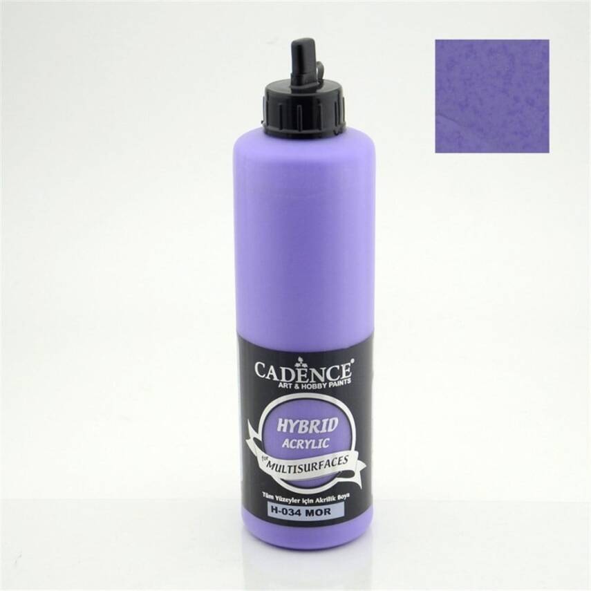 Cadence Hybrid Multisurface Acrylic Paint 500 ml H034 Purple - 1