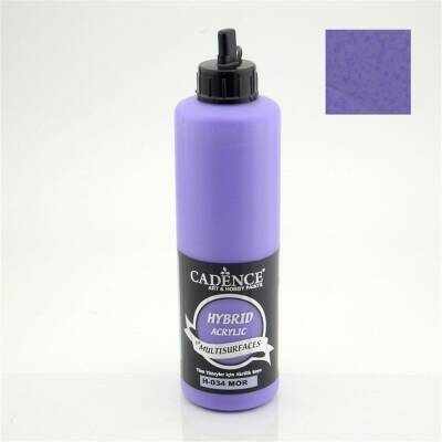 Cadence Hybrid Multisurface Acrylic Paint 500 ml H034 Purple
