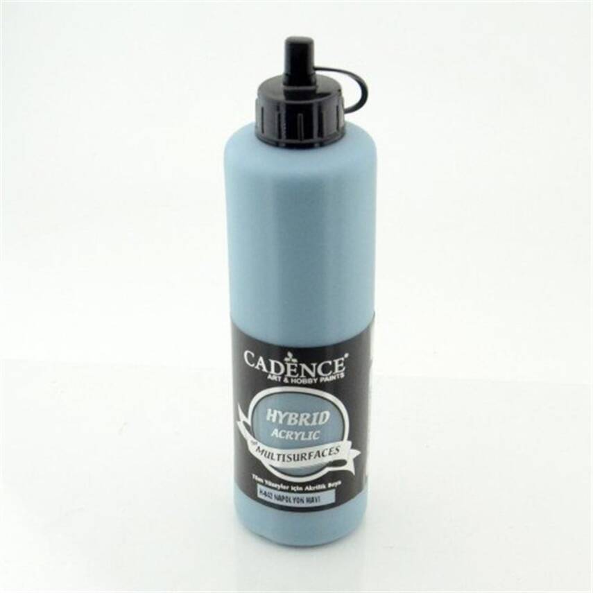 Cadence Hybrid Multisurface Acrylic Paint 500ml H-042 Napoleon Blue - 1