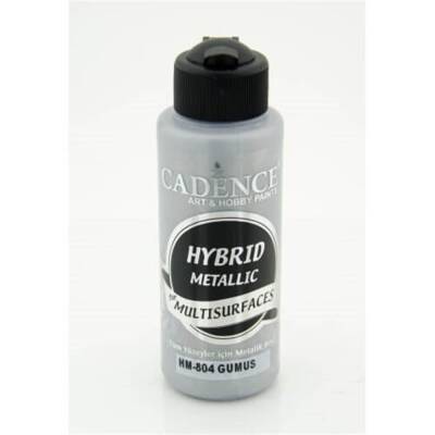 Cadence Hybrid Multisurface Acrylic Paint 500ml H-804 Silver