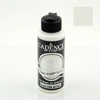 Cadence Hybrid Multisurface Akrilik Boya 120 ml H002 Pak Beyaz