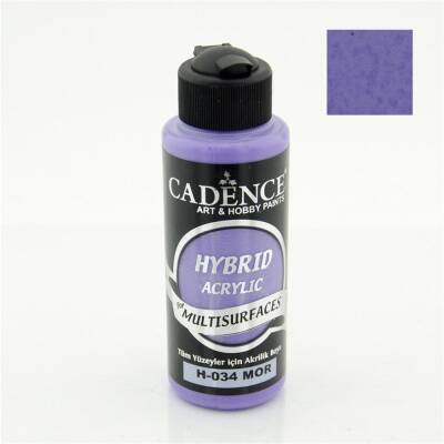 Cadence Hybrid Multisurface Akrilik Boya 120 ml H034 Mor