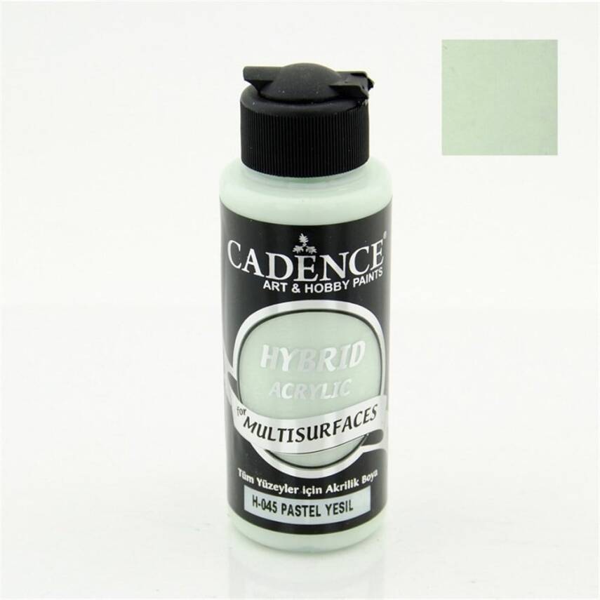 Cadence Hybrid Multisurface Akrilik Boya 120 ml H045 Pastel Yeşil - 1