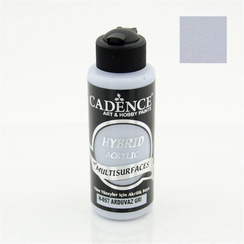 Cadence Hybrid Multisurface Akrilik Boya 120 ml H057 Arduvaz Gri - 2