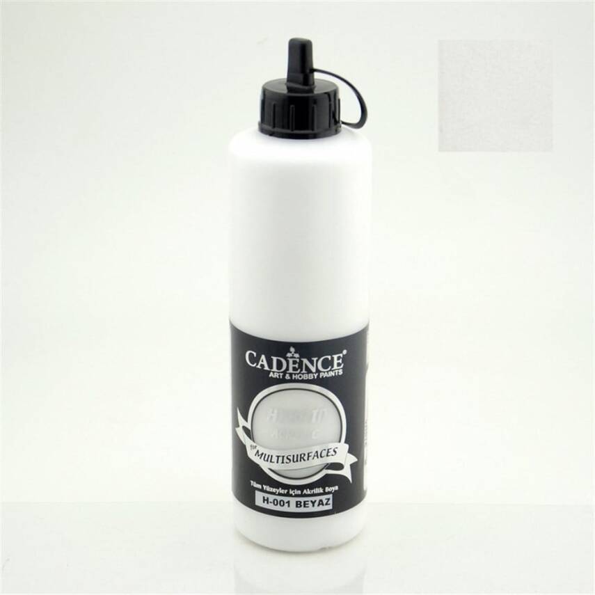 Cadence Hybrid Multisurface Akrilik Boya 500 ml H001 Beyaz - 2