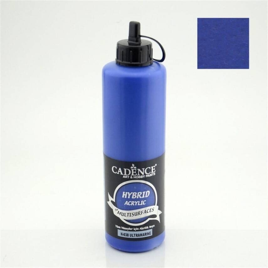 Cadence Hybrid Multisurface Akrilik Boya 500 ml H038 Ultramarine - 2