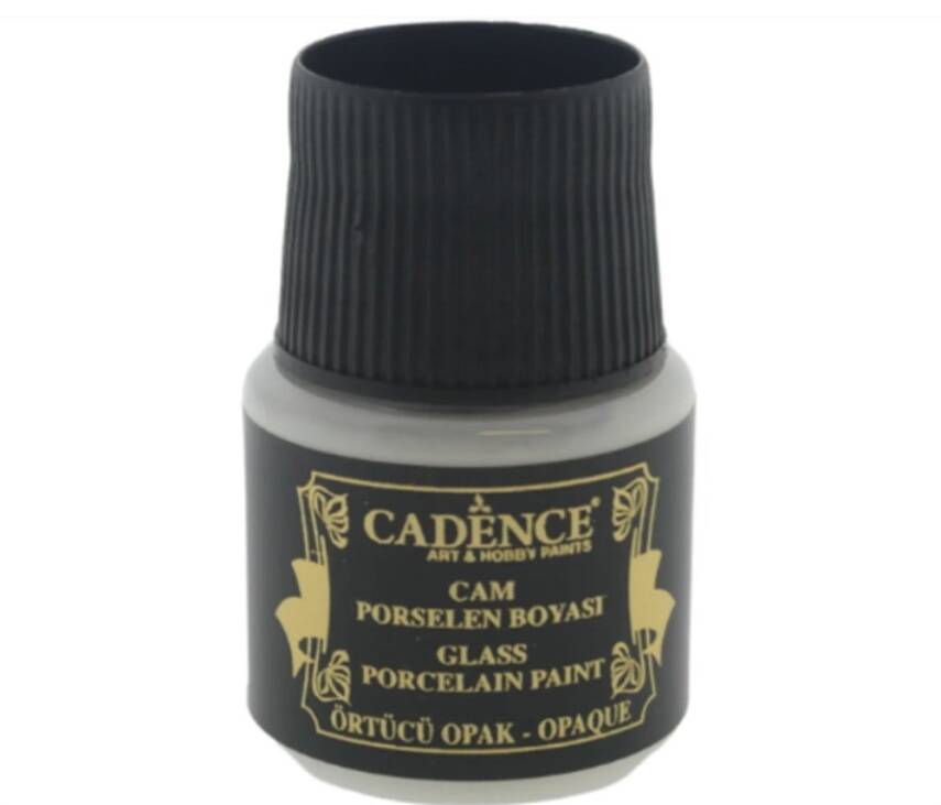 Cadence Opak Cam Boyası 45 ml 650 White - 2
