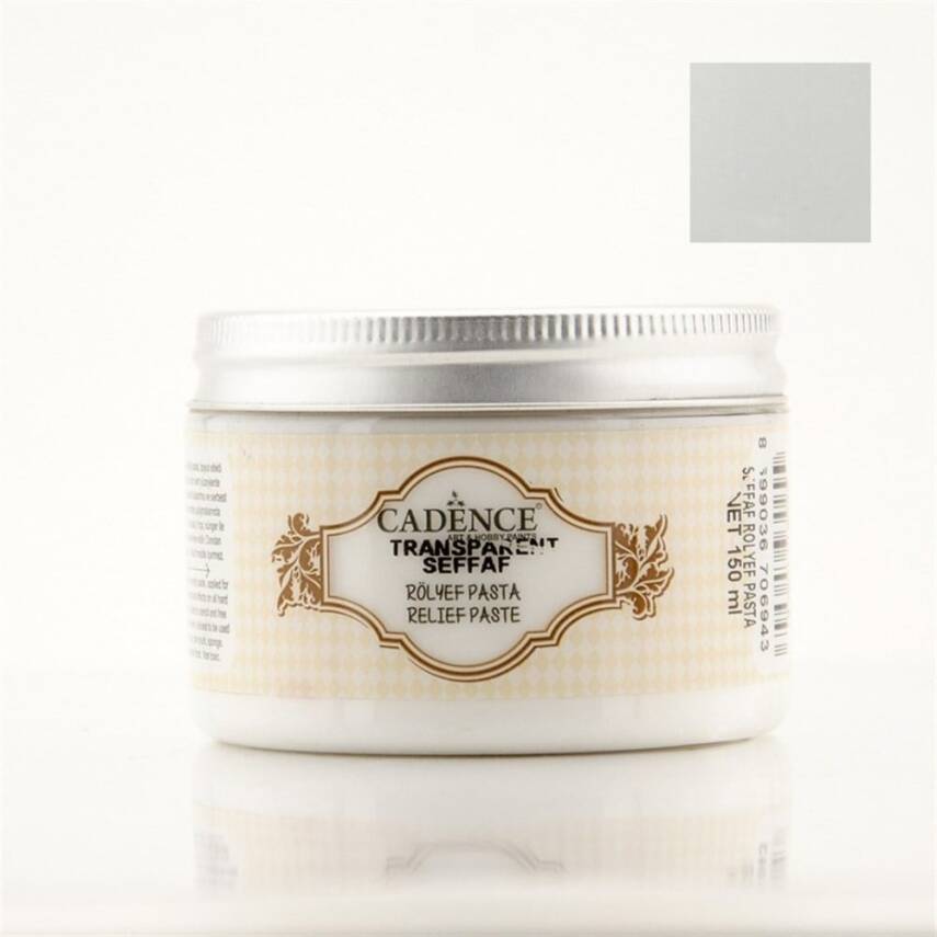 Cadence Şeffaf Rölyef Pasta 150 ml - 1