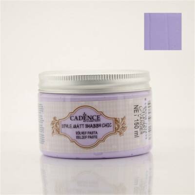 Cadence Shabby Chic Relief Paste 150ml Lavender