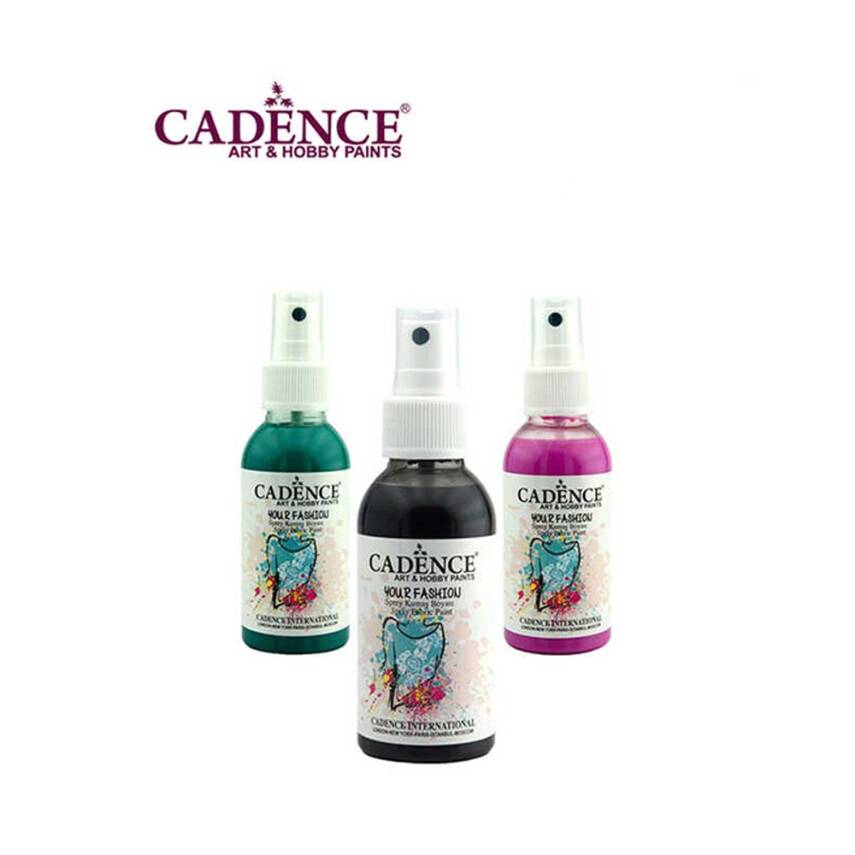 Cadence Spray Fabric Paint 100 ml Claret Red - 1
