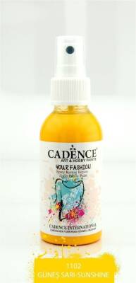 Cadence Spray Fabric Paint 100 ml Sunshine 1102