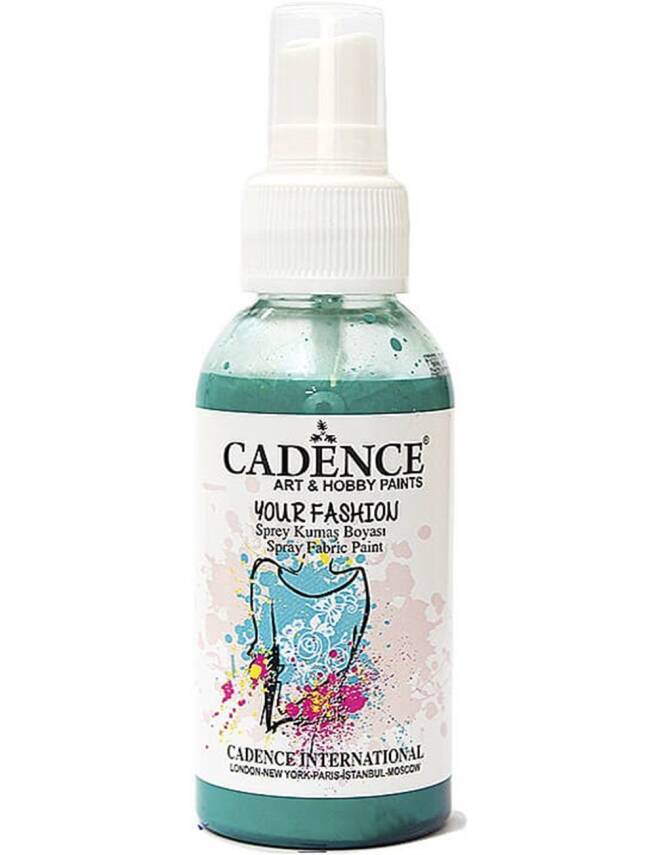 Cadence Sprey Kumaş Boyası 100 ml Green 1111 - 1