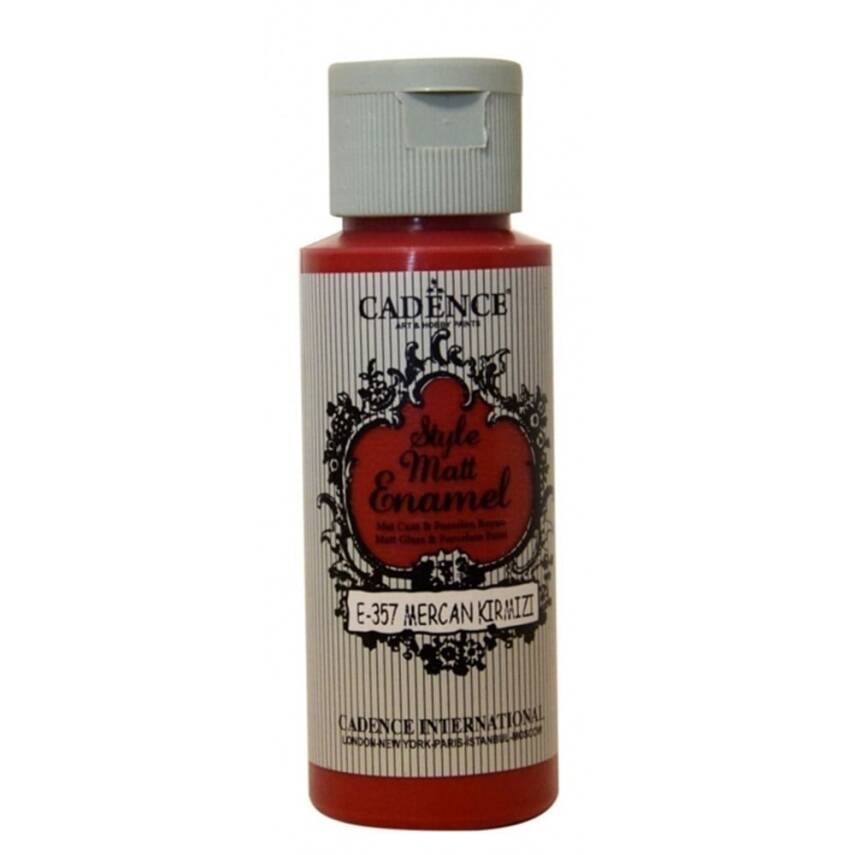 Cadence Style Matt Enamel Paint E-357 Coral - 1