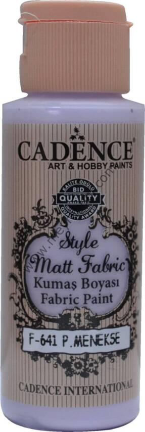 Cadence Style Matt Kumaş Boyası 641 P.Menekşe - 1