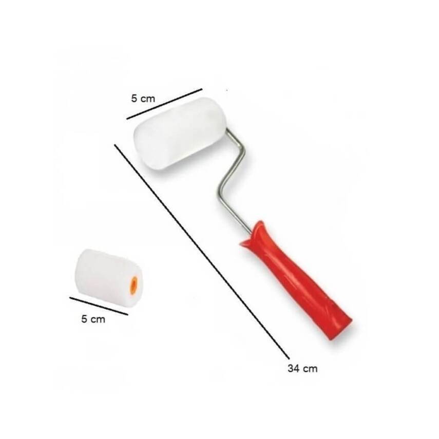 Cadence Sünger Rulo Fırça 5Cm 2Li - 1