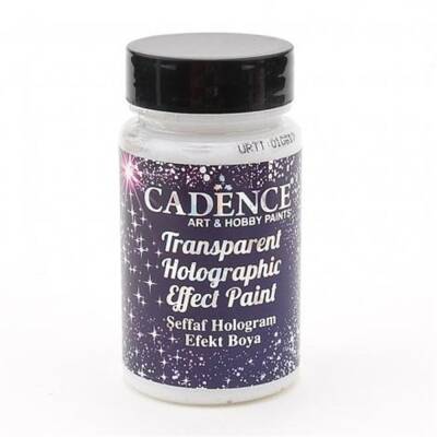Cadence Transparent Hologram Effect Paint-90ML - 1