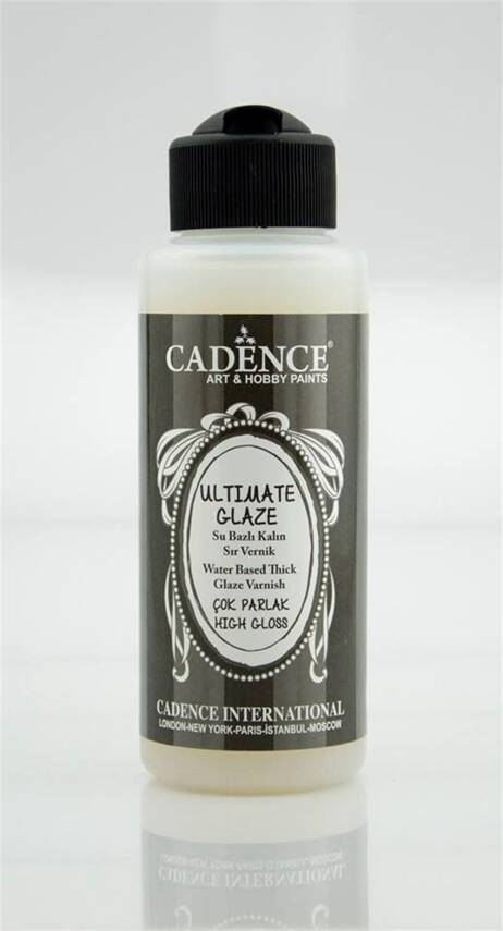 Cadence Ultımate Glaze (Sır) Vernik Parlak 120 ml - 1