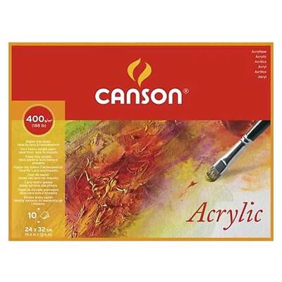 Canson Acrylic Block 24x32cm 400gr 10pages - 1